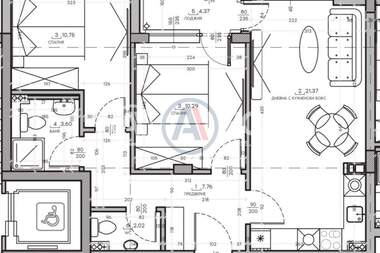 Vânzare - Apartament în Malinova Dolina,  Sofia