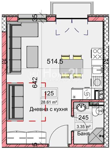 Verkauf - Wohnung in Kaysiewa gradina,  Warna