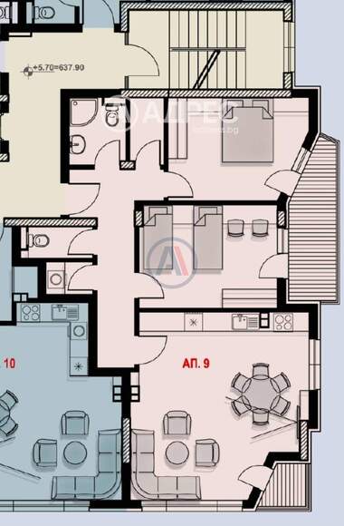For sale - Apartment in Manastirski livadi-Iztok,  Sofia