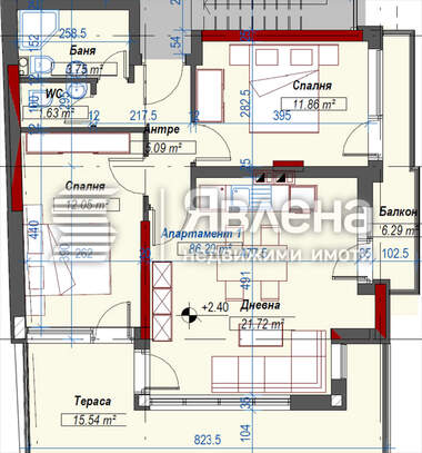 Продажба - Апартамент в Редута,  София