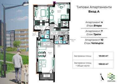 Продажба - Апартамент в Промишлена зона - Юг,  Разград