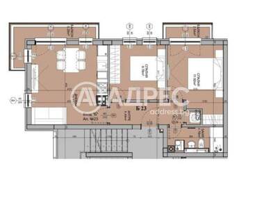 Πώληση - Διαμέρισμα σε Манастирски ливади-Изток,  София