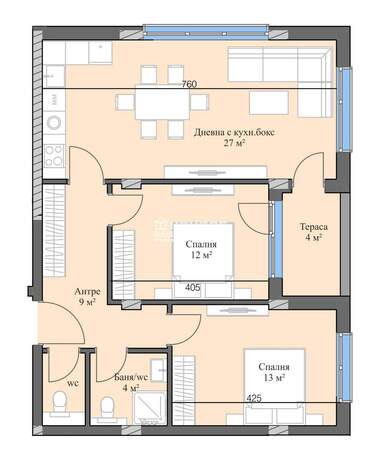 Vânzare - Apartament în Kărșiaka,  Plovdiv