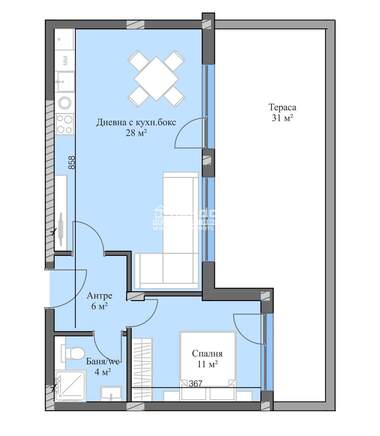 Vânzare - Apartament în Kărșiaka,  Plovdiv