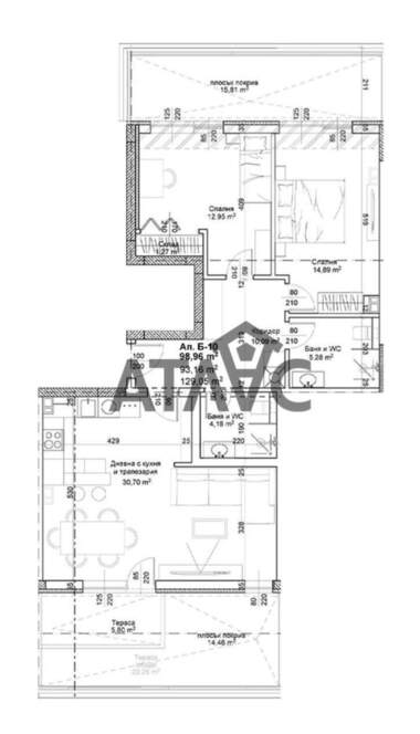 Vânzare - Apartament în Otdih i kultura,  Plovdiv