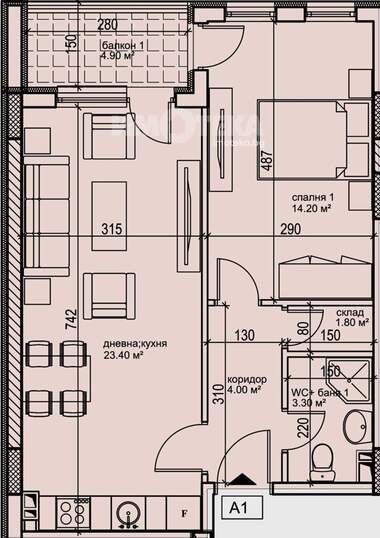 For sale - Apartment in Karshiaka,  Plovdiv