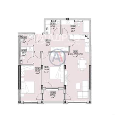 Vânzare - Apartament în Malinova Dolina,  Sofia