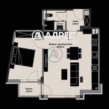 For sale - Apartment in Vitosha,  Sofia