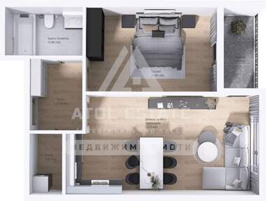 Vânzare - Apartament în Iujen,  Plovdiv