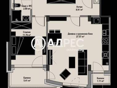 For sale - Apartment in Vitosha,  Sofia