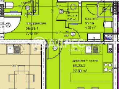 Vânzare - Apartament în Kaîsieva gradina,  Varna