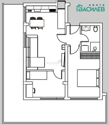 Продажба - Апартамент в Кръстова вада,  София
