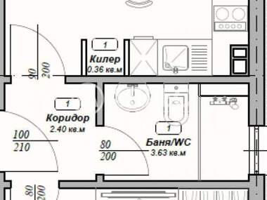 Vânzare - Apartament în Pceelina,  Varna