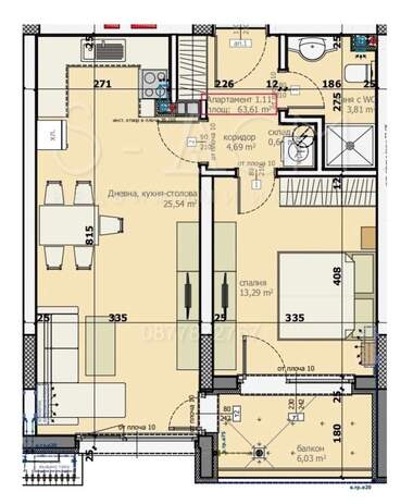 Satış - Apartman olarak Opalçenski,  Stara Zagora
