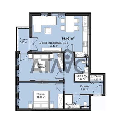 Satış - Apartman olarak Hristo Smirnenski,  Plovdiv