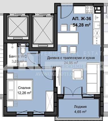 Продажба - Апартамент в Христо Смирненски,  Пловдив