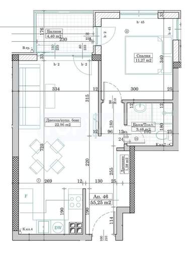 Verkauf - Wohnung in Lewski,  Warna