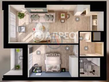 For sale - Apartment in Drujba-1,  Sofia