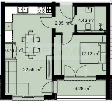 Vânzare - Apartament în Vinița,  Varna