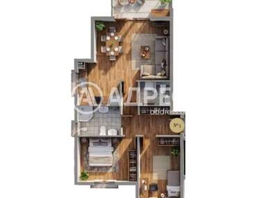 For sale - Apartment in Vazrajdane 3,  Varna