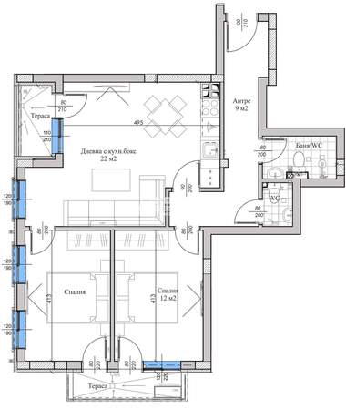 Vânzare - Apartament în Kiuceuk Parij,  Plovdiv