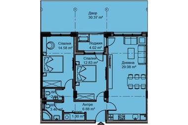 For sale - Apartment in Asparuhovo,  Varna
