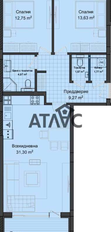 Verkauf - Wohnung in Gagarin,  Plowdiw