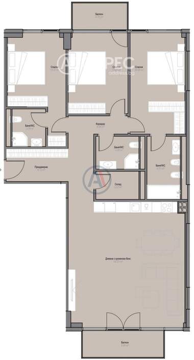 Vânzare - Apartament în Oboriștie,  Sofia