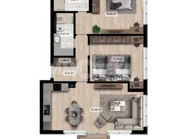 For sale - Apartment in Poligona,  Sofia