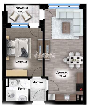 For sale - Apartment in Ostromila,  Plovdiv