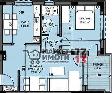 For sale - Apartment in Samara-3,  Stara Zagora