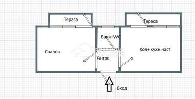 Verkauf - Wohnung in Borowez,  Targowishte