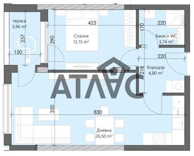 Satış - Apartman olarak Karşiaka,  Plovdiv