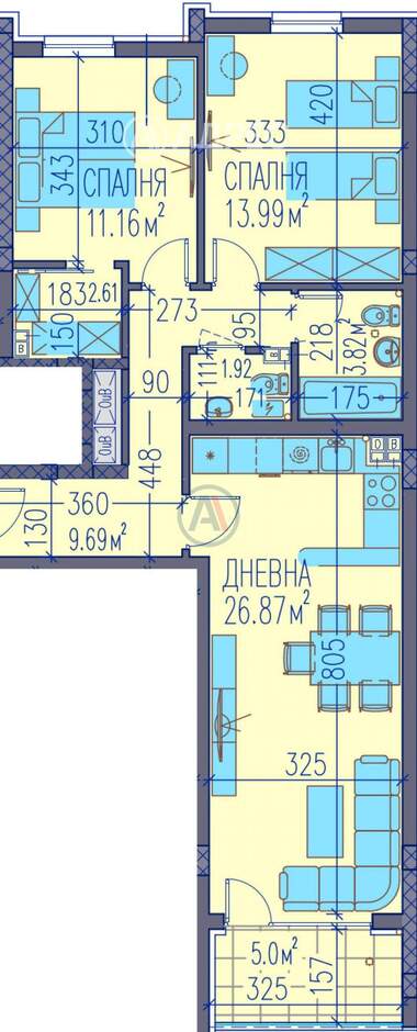 Verkauf - Wohnung in Trakia,  Plowdiw