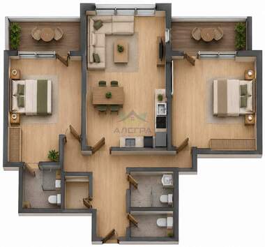 Satış - Apartman olarak Centar,  Pazarcik