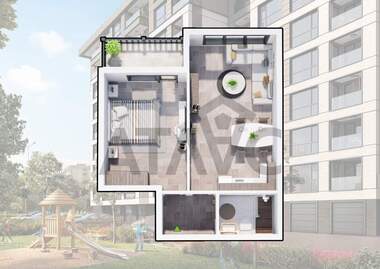 Verkauf - Wohnung in Hristo Smirnenski,  Plowdiw