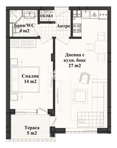 Vânzare - Apartament în Kărșiaka,  Plovdiv