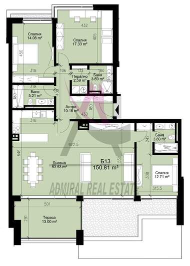 For sale - Apartment in Briz,  Varna