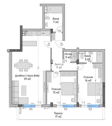 Vânzare - Apartament în Hristo Smirnenski,  Plovdiv