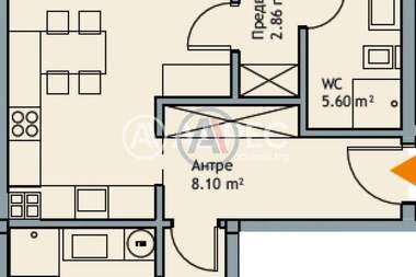 Vânzare - Apartament în k.k. Ceaîka,  Varna