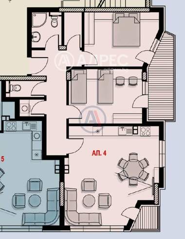 Verkauf - Wohnung in Manastirski liwadi-Iztok,  Sovia