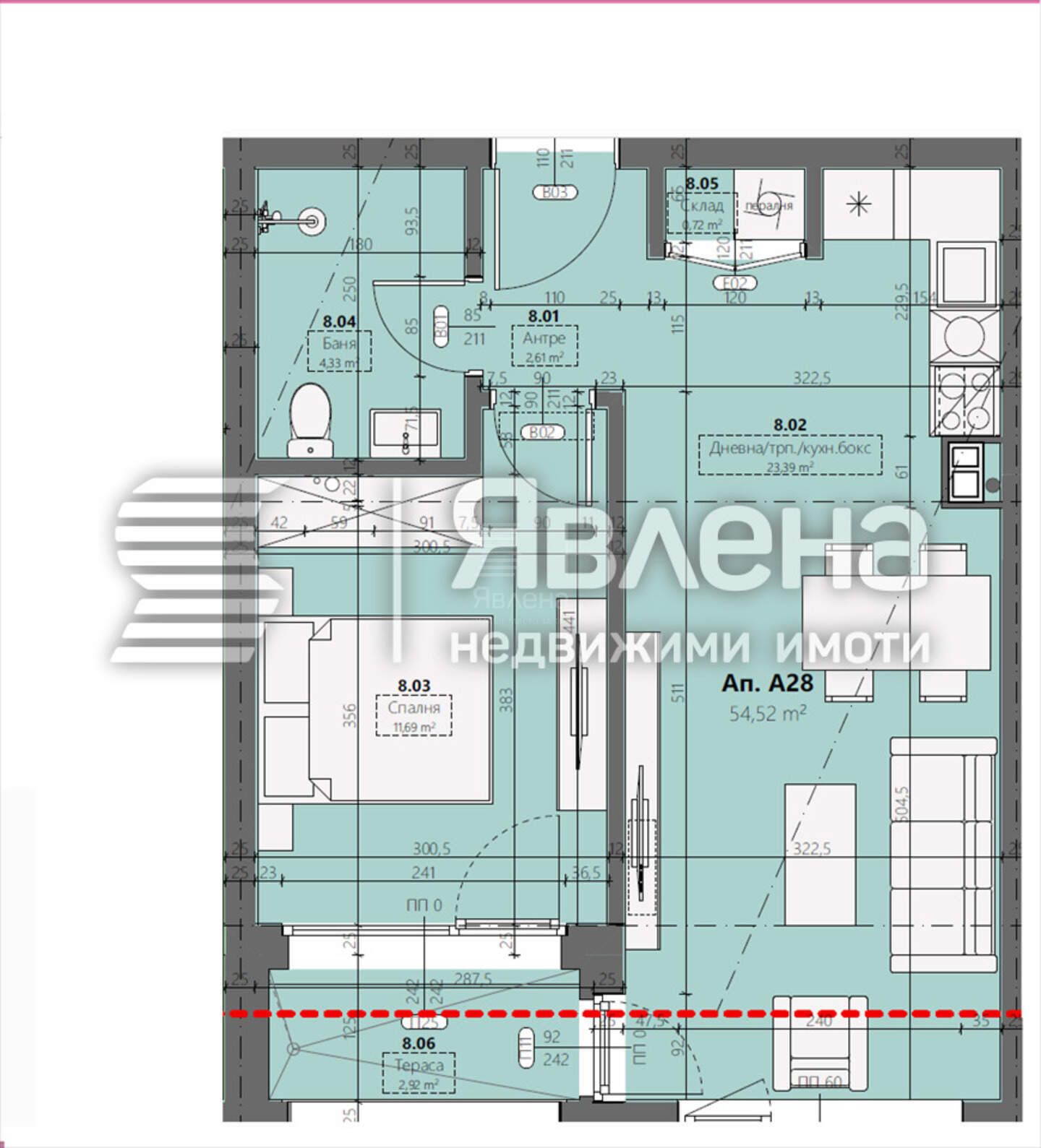 Zweizimmer Wohnung in Zarewo, Burgas – Foto 10