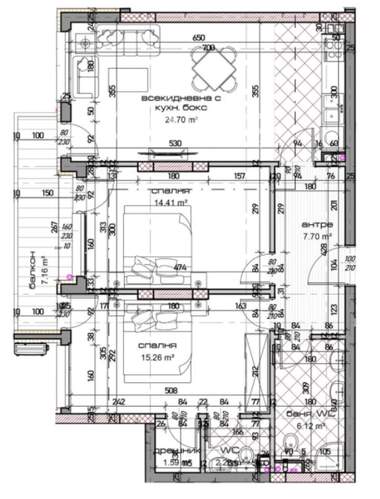 Satış - Apartman olarak Mladost 1,  Varna