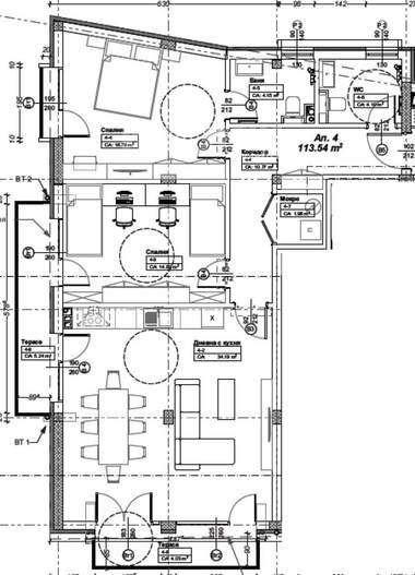 Vânzare - Apartament în Oboriștie,  Sofia