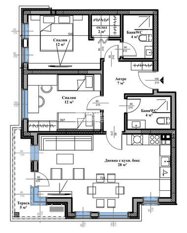 Satış - Apartman olarak Vastaniçeski,  Plovdiv