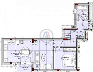 For sale - Apartment in Izgrev,  Varna