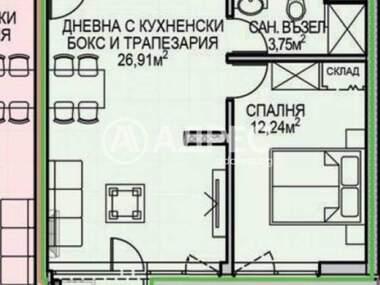 Satış - Apartman olarak Obelia 2,  Sofia