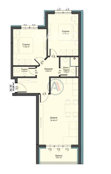 Vânzare - Apartament în Asparuhovo,  Varna
