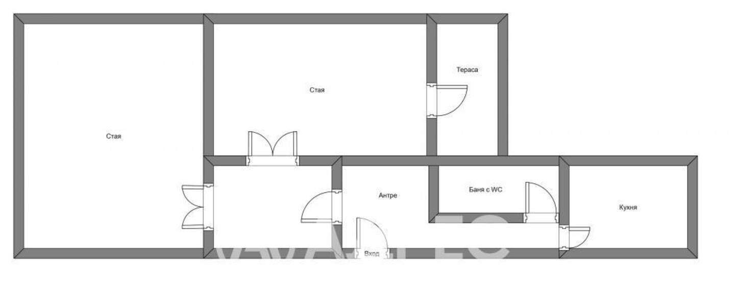 Dreizimmer Wohnung in Center, Sofia – Foto 4