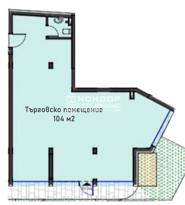 For sale - Store in Hristo Smirnenski,  Plovdiv